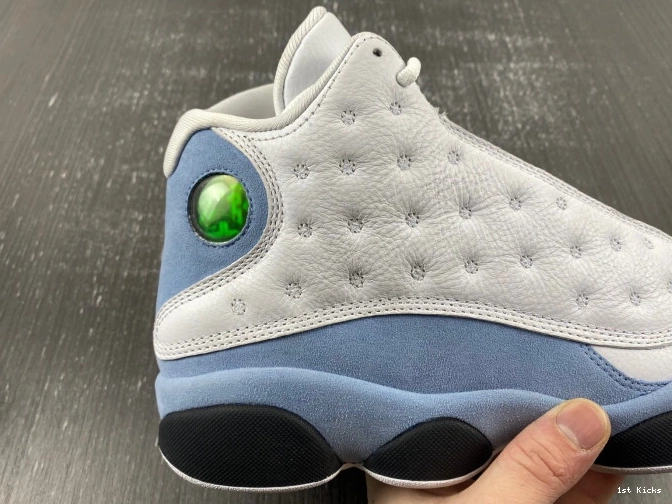 1st Kicks Shoes Grey 414571-170 Air Blue Jordan 13 0712